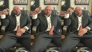 Jason Collins Cigar, Suit, JOI, Masturbation!