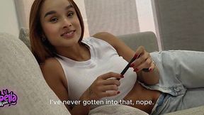 Slutty Classmate Prances in Sexy Outfit, Lets Me Bang Her and Bust a Nut in Her Ass