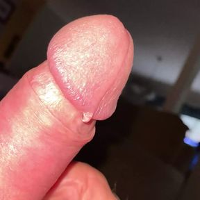 Uncut oozes Precum