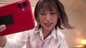 Jap Cams: Blurry-eyed Blonde in &#039;Ballerina&#039; Pose