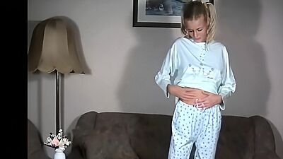 Virgin screams with pain