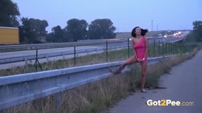 The sexiest ladies outside peeing in front of the world