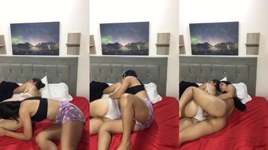 I interrupt my stepsister's rest, she was super hot, I seduce her to kiss her