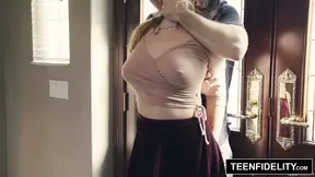 TEENFIDELITY Fresh teen Creampied in her First Scene