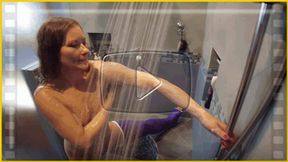 Adina's LLC Shower & Toe Sucking Masturbation