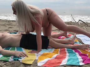 Cameron Skye Huge Tits Milf Sex At The Beach