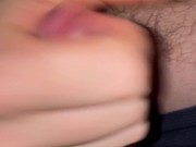Jerking myself after a huge fuck with a 70 y/young
