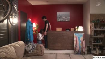 Risky Japanese Blowjobs in Public: Clothing Shop Foreplay