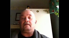 Grandpa Cum`s Hot & Steamy Solo Load on Cam!