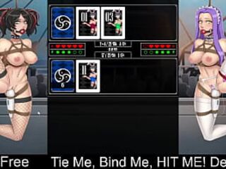 Tie Me, Bind Me, HIT ME! [Demo] (Free Steam Demo Game) Card Game, Adventure, 2D, Adult, s&m, servitude, Eroge, Erotic, Female Protagonist, Manga, NSFW
