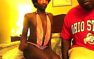 Black Military Guy Fucks Crossdresser