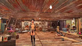 Sexy Brunette Top Model Chyler Leigh Shows Off Fallout 4 Fashion