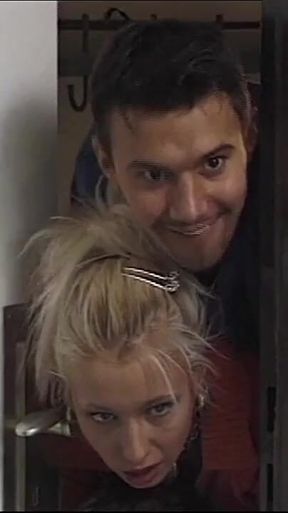 Blonde Horny MILF Get Fucked by a Repairman with a Big Dick