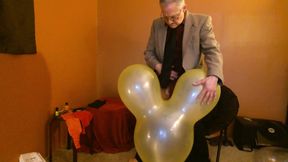 Balloonbanger 70) Mickey Mouse Balloon Pop And Trim. (Sesh Completes In pin 71)