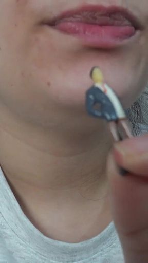 My Giantess Stepsister Plays Dentist with Tiny Stepbrother,