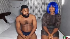 Ebony Black Naija Babe Fucks Best Friend Days Before Wedding