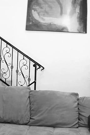 Classic Sexy Blondes Get Naked and Bang on a White Leather Couch