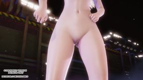 [mmd] T-ara - Day by Day Ahri Sexy Striptease League of Legends Hentai Uncensored 4K 60fps