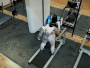 Three Times the Workout [FEMALE X FUTA] SFM