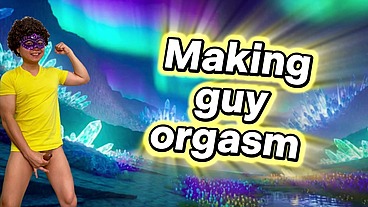 Seeing a male orgasm is his ultimate satisfaction