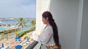 Fucking Hard on the Beaches of San Andres Colombia with a Beautiful Big Ass Tourist