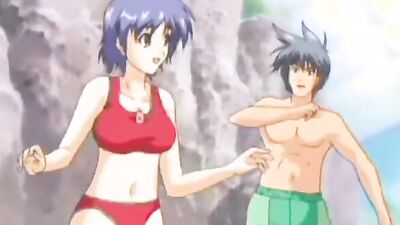 Sexy boy showers his love on his buddy in hot cartoon hentai sex