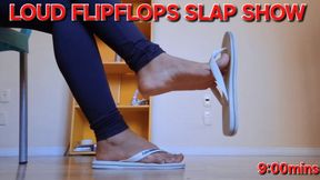 Flip Flops Dangling and Slapping | Heel Popping Toe Tapping Sandals Shoeplay