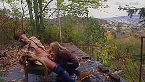 Mugur And Gina Gerson In Behind The Of Petite Chick Loves Fucking Her Pussy Outdoor