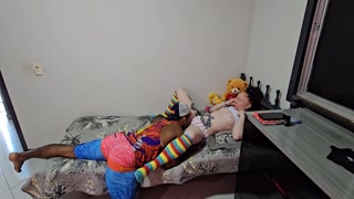 My husband's friend convinced me to give my pussy and ass