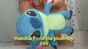 Humiliation of the plush toy 584