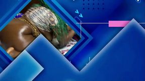 Nasty Africa Milf Fucks Her Pussy With A 12Inch Dildo