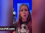 Big boobs babe getting outfit & makeup/hair done for Universal Halloween Horror Nights DAY time tour vlog - Lelu Love