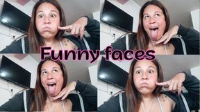 Funny faces