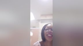 Uniqueen Being Disgusting Peeing And Then Lickin All Over The Toilet And Walls