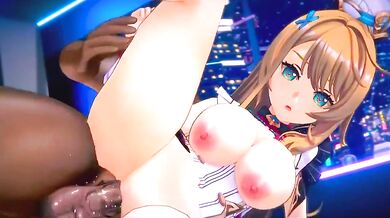 Escoffier wants you to bake a Creampie inside her oven of a Pussy - Genshin Impact