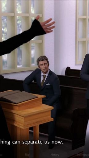 Jaw-dropping moment from "Time Stamps - (Juli's Surprise ) - Scenes"