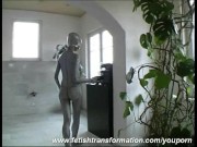Bizarre transformation into a alien