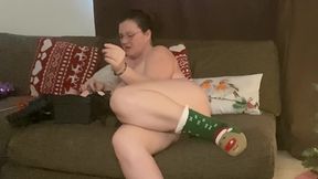 super sexy solo selfies wearing nothing but socks and a smile