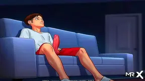 Milf From Summertime Saga Games Masturbates To Expensive Hentai Cartoon Payne.Channel