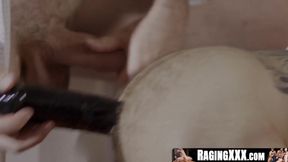 Alpha Wolfe the gorgeous inmate craves Pierce Paris's massive cock