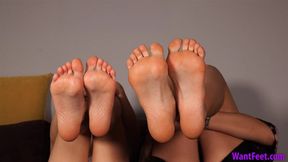 Sexy Girls with Stinky Feet - Foot Play - HD MP4