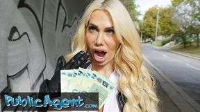 Public Porn Blonde Aussie Tori Cummings fucked on the office stairs