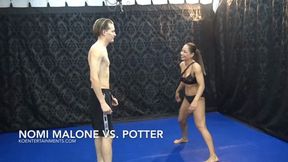 Nomi Malone vs Potter - semi-competitive