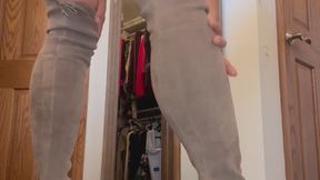 Knee High Boot Tease