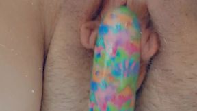 Part 2 solo vibrator bathtub fun