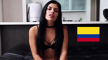 BANGBROS - Colombian Teen Sara Garcia Squirts On Her Second Try