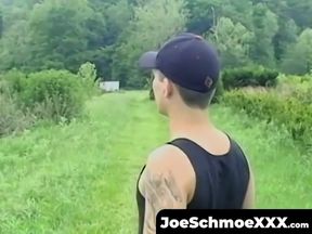 JoeSchmoeXXX.com - Gorgeous hunk Gage Winchester loves draining his balls