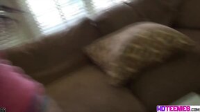 ”Sexy Brunette with large tits Fucking Hardcore & Mouth Fucks”