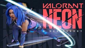 Phoebe Kalib as VALORANT's Neon unleashes her fiery, insatiable, and electrifying carnal desires