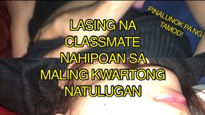 Filipino cutie blows classmate for cum-filled blowjob session